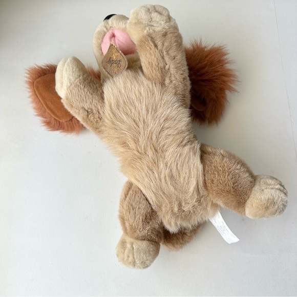 Disney Lady and The Tramp Cocker Spaniel Plush Blue Collar Stuffed Animal - Picture 6 of 7